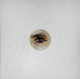 Marocco, 2014, tecnica mista su tavola, 30x30 cm
